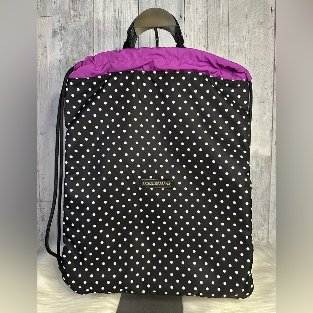 DOLCE & GABBANA drawstring backpack - Picture 3 of 17